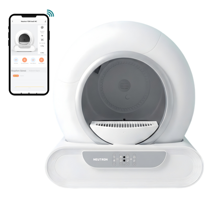 Smart Automatic Cat Litter System with Mobile App, Advanced Smell Reduction & Large Waste Drawer
