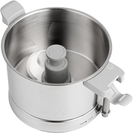 Stainless Steel 3 Quart Food Processor Bowl Replacement with S Blade for VB60 Models