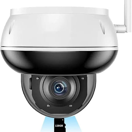Advanced PTZ Outdoor Surveillance Camera with WiFi & POE, 1.5MP HD, Smart Human Tracking, Full Night Vision