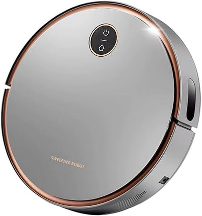 Portable Smart Robot Vacuum & Mop Cleaner 2-in-1 with Remote Control and Auto Charging