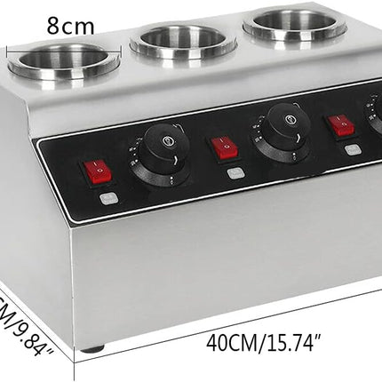 Electric Squeeze Bottle Warmer with Adjustable Temperature Control 320W