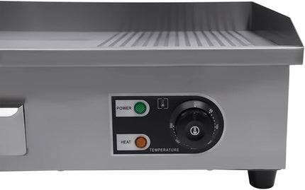 Portable 1000W Electric Griddle for Breakfast, BBQ and Everyday Cooking