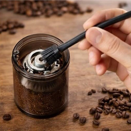 Portable Manual Coffee Grinder 20g Stainless Steel Conical Burr for Travel and Outdoor Use