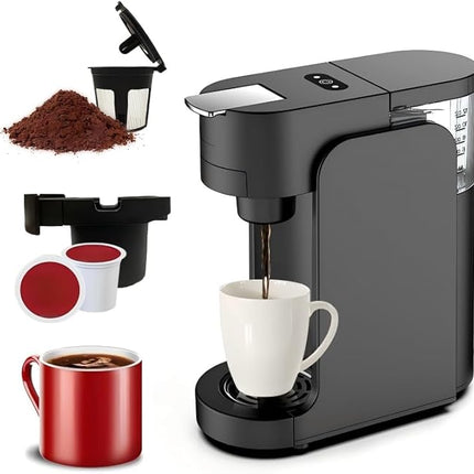 Compact Capsule Espresso Maker with One-Touch Automatic Brewing for Daily Coffee