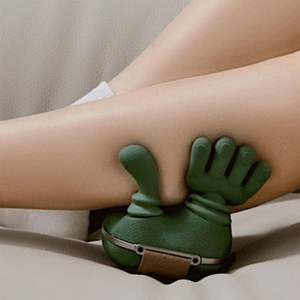 Portable Electric Deep Tissue Massager with Hand-Style Kneading and Adjustable Speeds