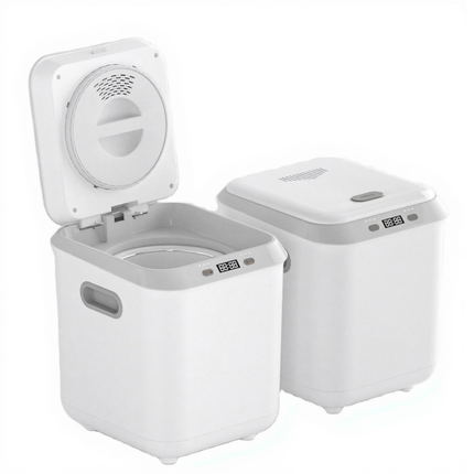 Compact 2.5L Food Waste Grinder with Odor Reduction and Automatic Cleaning Mode