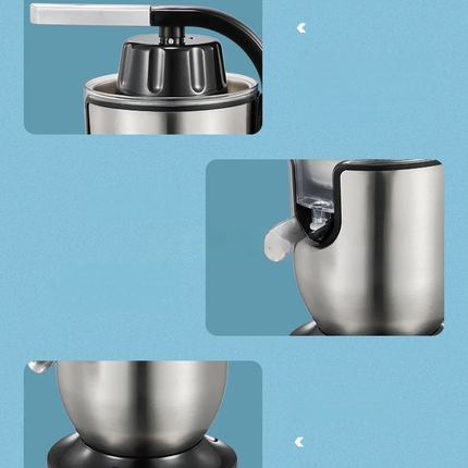 1L Stainless Steel Electric Juicer 350W with Automatic Pulp Ejection for Home Use