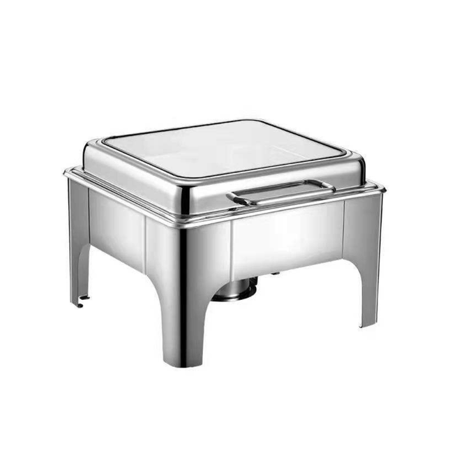 Premium Stainless Steel Chafing Dish Buffet Warmer with Manual Temperature Control