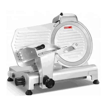 220–240V Electric Food Slicer Semi-Automatic Meat Cheese and Vegetable Slicing Machine