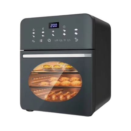 12L Digital Air Fryer Oven Touch Screen 8 Presets Multi Function Countertop Use