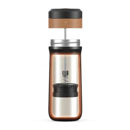 320ml Stainless Steel Vacuum Insulated Travel Mug with Built-in Filtration