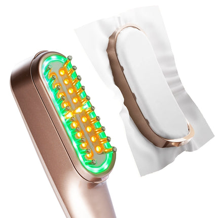 Portable Hair Growth & Facial Toning Device with Multi-Color Light & Wireless Charging