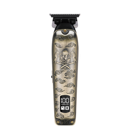 Professional Cordless Hair Clipper and Trimmer Kit with LCD Display Rechargeable Haircut Set