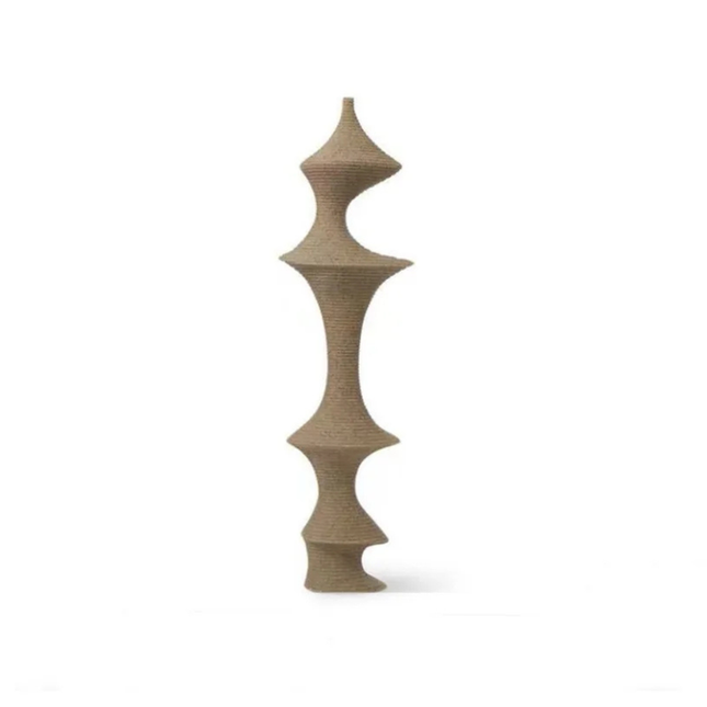Modern Abstract Resin Sculpture with String-Style Design for Home Décor