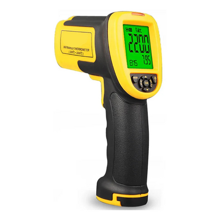 Professional Infrared Temperature Gun with USB Logging & Precision Laser Sensor