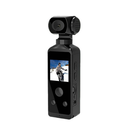 Compact 4K Ultra HD Action Camera with Advanced Stabilization for Outdoor Activities