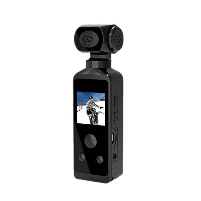 Compact 4K Ultra HD Action Camera with Advanced Stabilization for Outdoor Activities