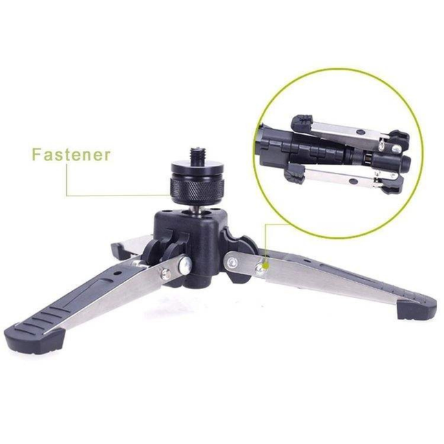 160cm Aluminum Camera Monopod with Fluid Pan Head and Quick-Release Plate – 2-in-1 Tripod Base