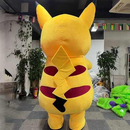 Inflatable Cartoon Mascot Costume for Adults – Unisex Full-Body Party & Cosplay Suit