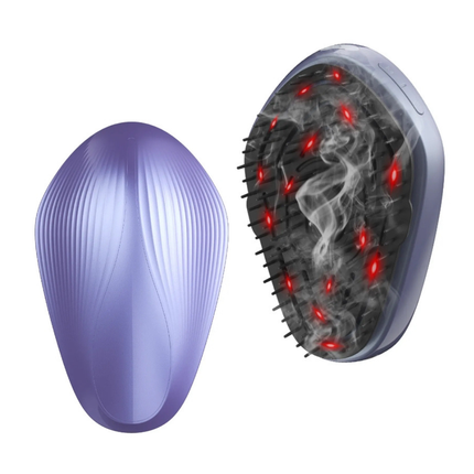 Rechargeable Electric Hair Brush for Hair Growth and Gentle Scalp Stimulation