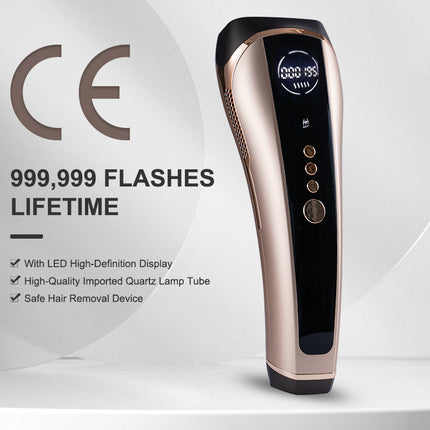 Corded IPL Hair Removal System with Quartz Lamp & Dual Firing Modes