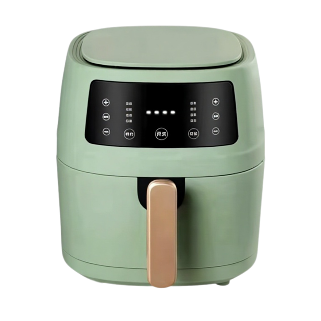 8L Household Air Fryer Smart Touch Control Oil-Free Multi-Function Cooker 1400W