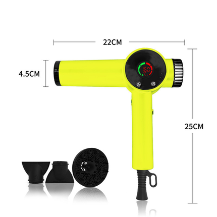 Professional 1800W Ionic Hair Dryer 110000 RPM Fast Drying Blow Dryer