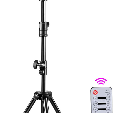 All-in-One RGB Music Reactive Party Light System with Stand, Strobe & UV Effects