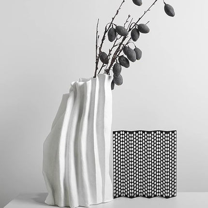 Modern Lightweight Resin Planter 2015x39cm Large Weather Resistant Indoor Outdoor Flower Pot