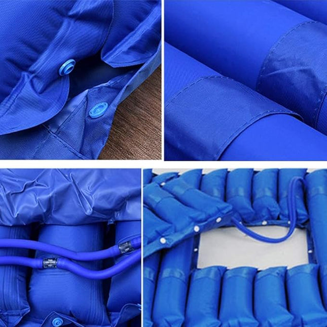 Wellness-Grade Inflatable Nursing Bed Air Mattress with Middle Toilet Section & Replaceable Air Bars