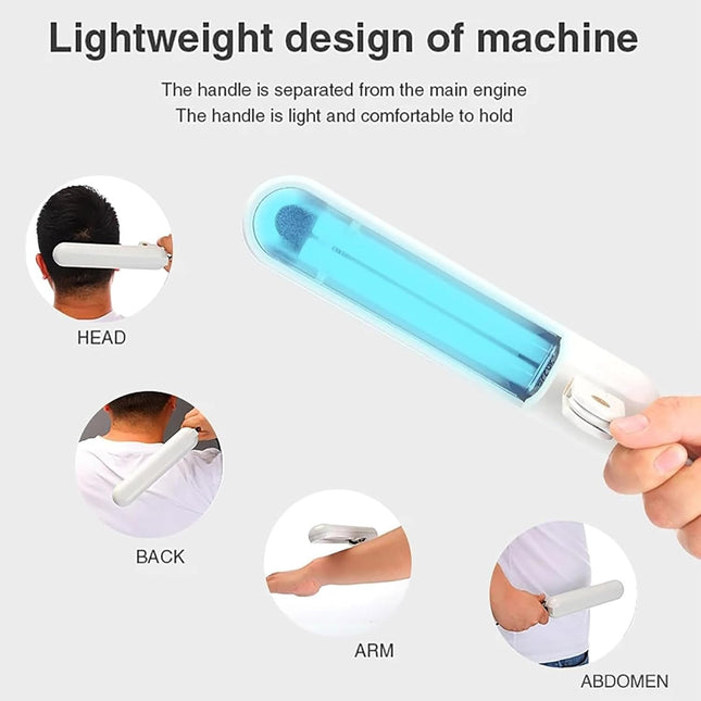 Portable 311nm UVB Photorelaxation Lamp with Philips Bulb for Targeted Skin Care & Pigmentation Support