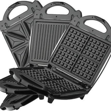 Multi-Function Electric Grill & Toast Maker with Non-Stick Surface (1400W)
