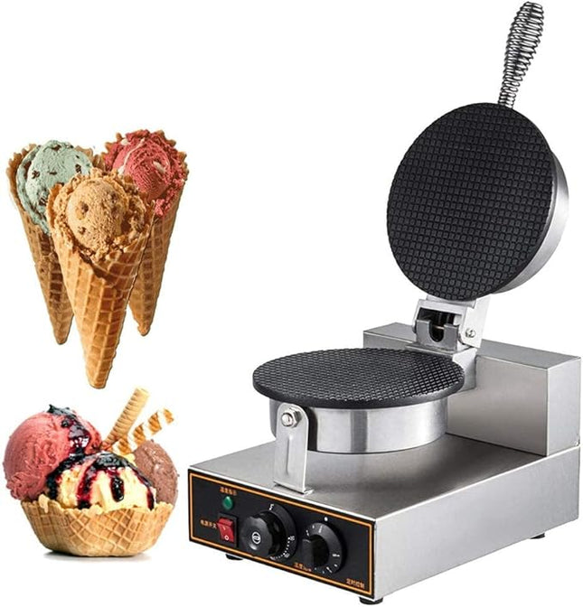 Professional Electric Waffle Maker 2000W with Adjustable Heat Control