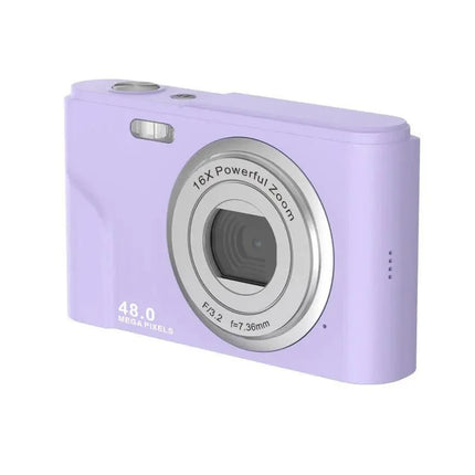 Portable 1080P FHD Digital Camera with 48MP Photos, 16X Zoom and LCD Screen