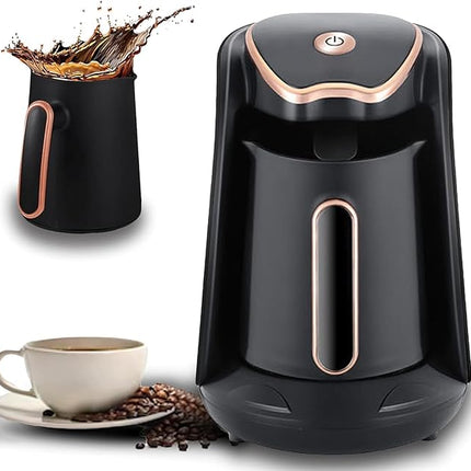 Dual Cup Electric Coffee and Beverage Brewer 1000W Stainless Steel