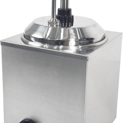 Countertop Sauce Warmer Dispenser 650W for Toppings, Gravies and Sauces