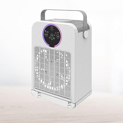 Waterproof DC Brushless Humidifier with Adjustable Mist, 3-Speed Fan, Timer and Remote Control
