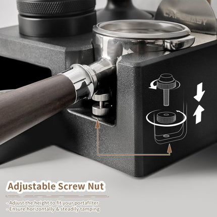 51mm Coffee Tamper Set 3-Piece Espresso Press Tool for Cafe and Home Use