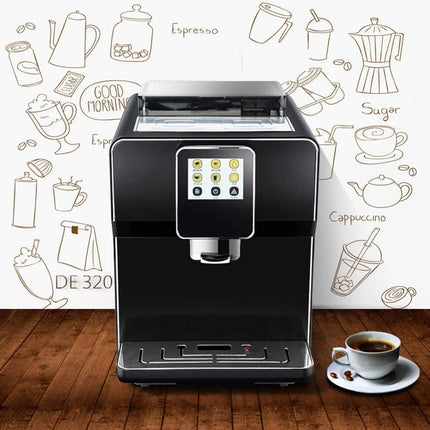 Professional Steam Espresso & Cappuccino Maker Fast Brewing Automatic Coffee System