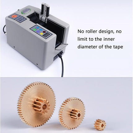 Smart Electric Tape Dispenser (Desktop) – Adjustable Auto Cut 5–999mm, 5–50mm Width Support