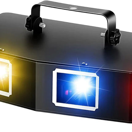 Professional DJ Laser Light System with Quad RGBY Output & Smart Control Modes