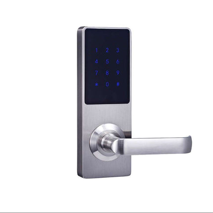 5-in-1 Digital Door Lock with Fingerprint, Bluetooth App, RFID Card & Password Entry