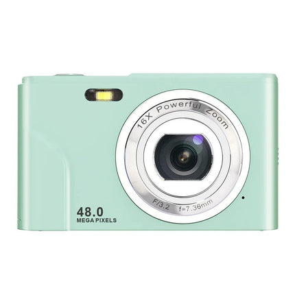 Portable 1080P FHD Digital Camera with 48MP Photos, 16X Zoom and LCD Screen