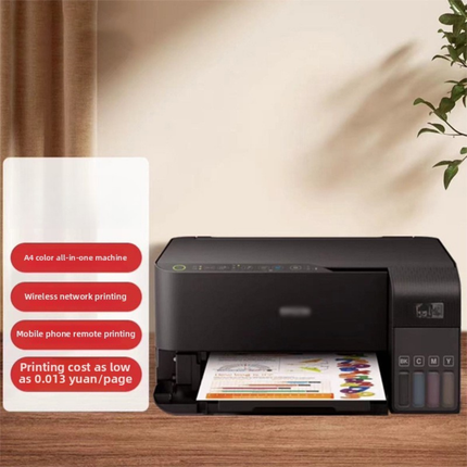 A4 Color Ink Tank All-in-One WiFi Printer with Scan Copy and USB Interface