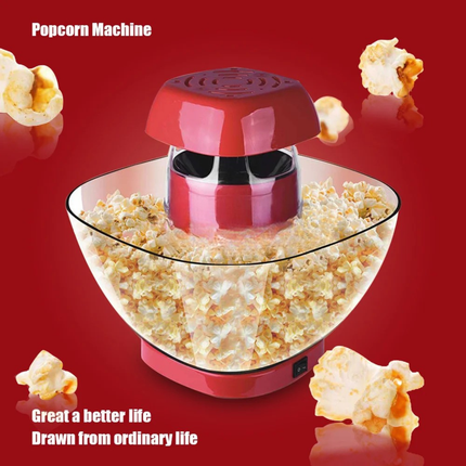 Compact 1200W Household Electric Popcorn Maker Machine