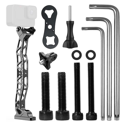 Jeep JL & Gladiator JT Action Camera Support Arm – High-Speed Stable Mount Bar