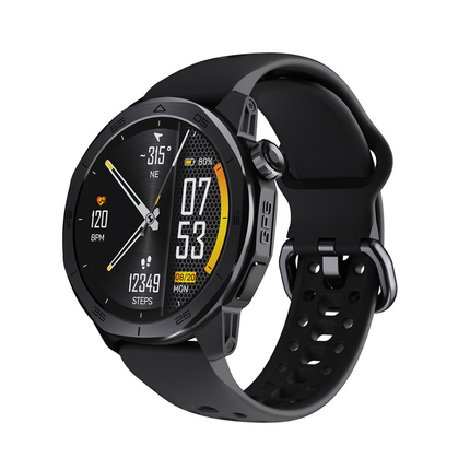 1.43" Touchscreen Smart Watch with 3ATM Water Resistance & Activity Monitoring