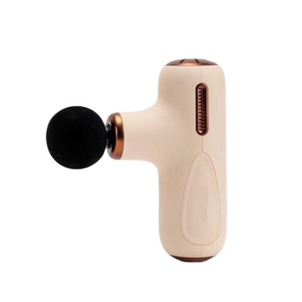 Rechargeable Deep Tissue Muscle Massager with Adjustable Speeds & 4 Heads