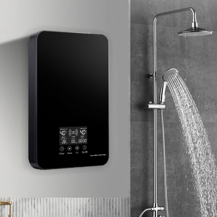 Smart Tankless Water Heater with Touch Panel & Precision Temperature Control