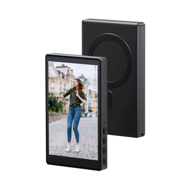 Wireless Magnetic Phone Viewfinder Display – HD Front Camera Preview for Creators
